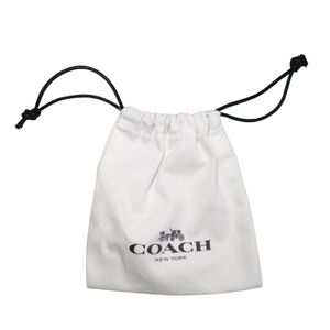 Coach White Dust Bags Small Jewelry or mini things